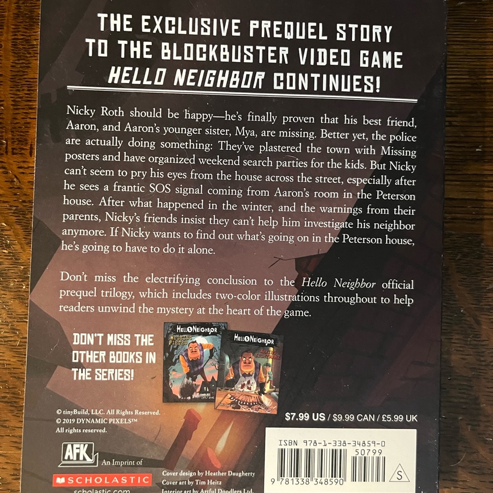 Hello Neighbor, Buried Secrets by Carly Anne West. Paperback - Picture 6 of 6